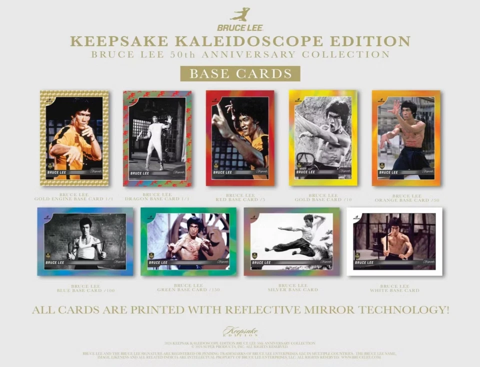 2024 Recuerdo Bruce Lee Colección 50 Aniversario Caleidoscopio ED Caja Sellada Foto 3 de 4