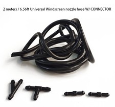 Universal Car Windshield Wiper Washer Squirter Nozzle Spray Jet Kit Fluid Hose