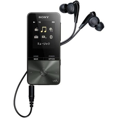 ポータブルプレーヤー SONY NW-S313 Sony Walkman S Series NW-S313 B MP3 Player Noise Cancelling Black
