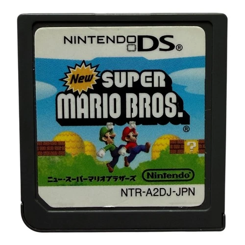 New Super Mario Bros Nintendo DS Japanese Version NTSC-J Cartridge Only Tested