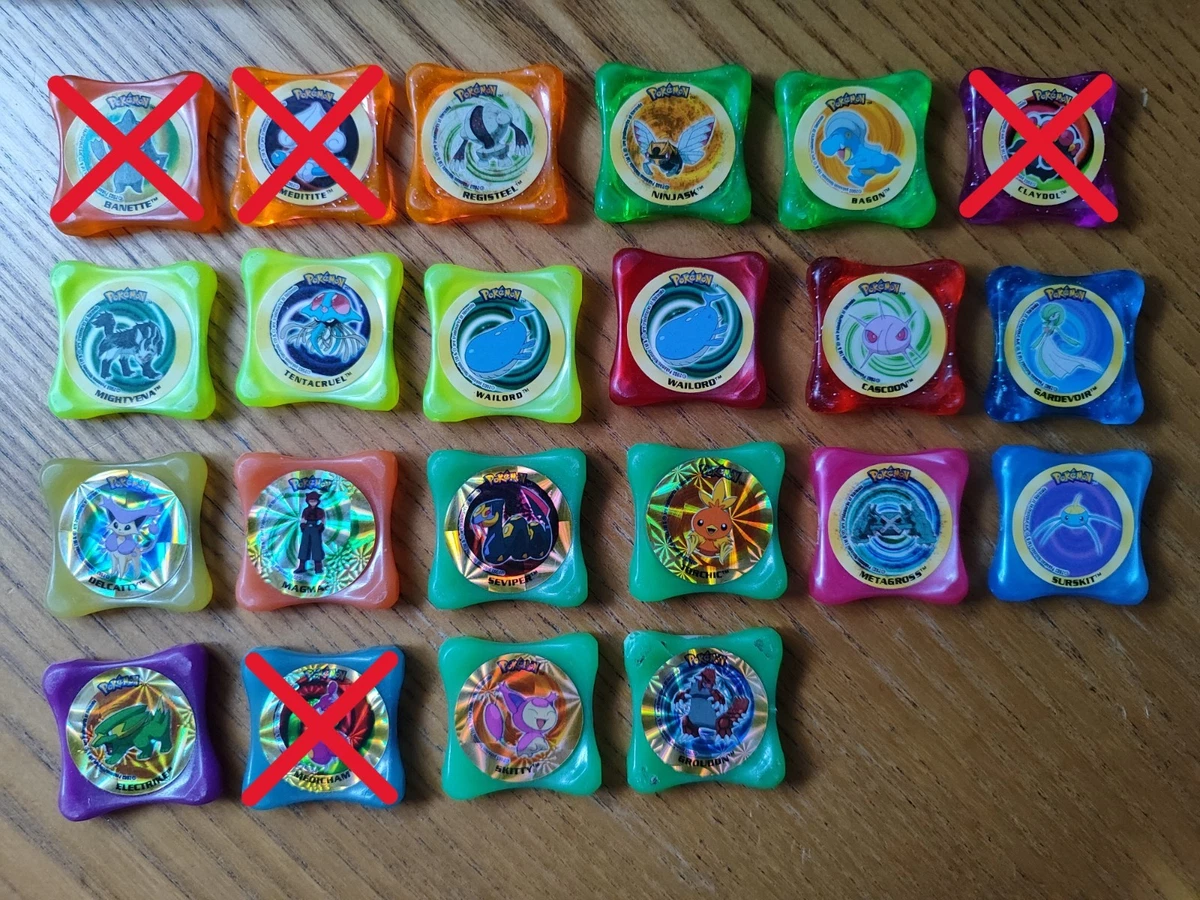 Tazos Pokémon - Temos Que Pegar Coleção Completa 70 Unidades | Produto