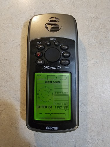Garmin GPSMAP 76 Handheld GPS Navigator Waterproof Map Unit - Picture 1 of 5