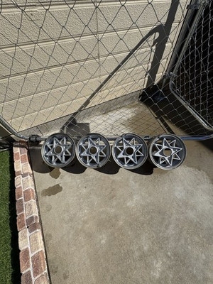 #ad JDM STAR SHARK Rare 10 inch old car wheels for Hakosuka No Tires $1317.86