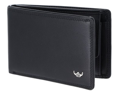 Golden Head Polo Minischeintasche 1193 Geldbörse Schwarz schwarz Neu