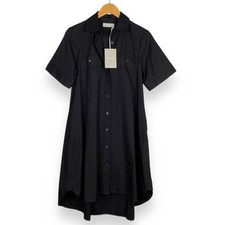 Everlane Daytripper Shirt Dress Size XS Oversized Black Button Down Minimalist