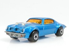 A-16/ Matchbox Lesney Nr. 4 Pintiac Firebird 1975 blau