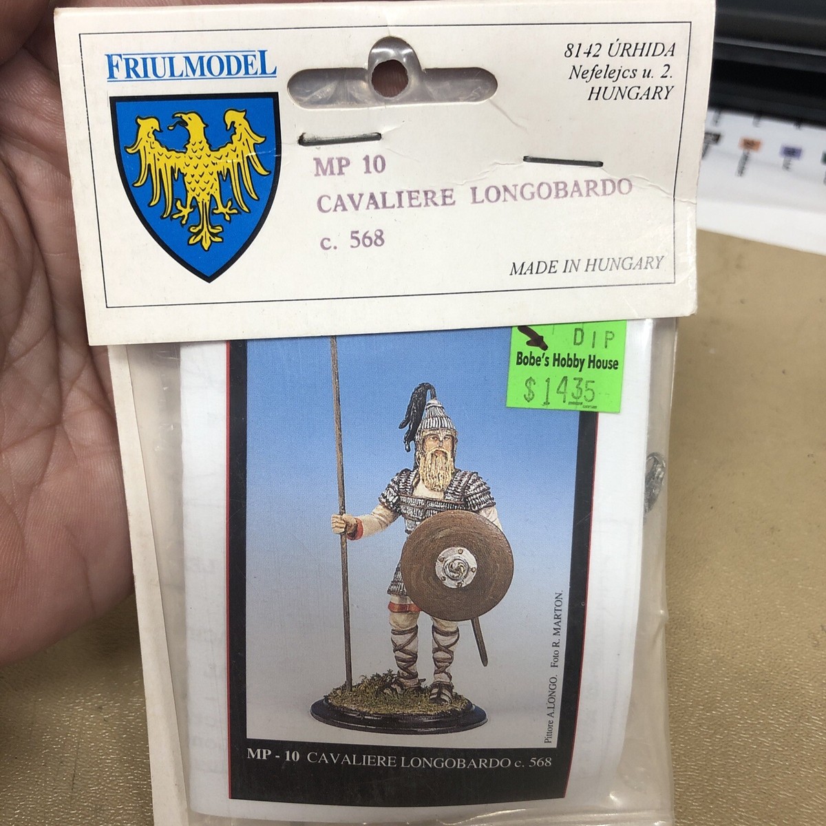 FRIULMODELLISMO -REF. MP-14 -Figurine métal 54 mm BRETON SERJEANT c