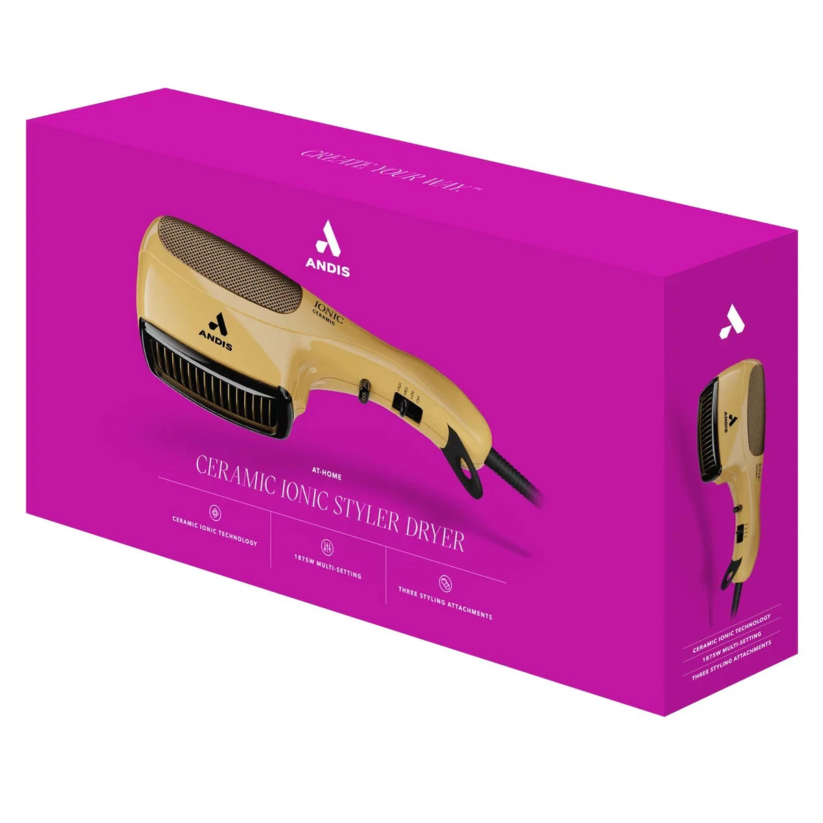 Andis hair top dryer comb attachment