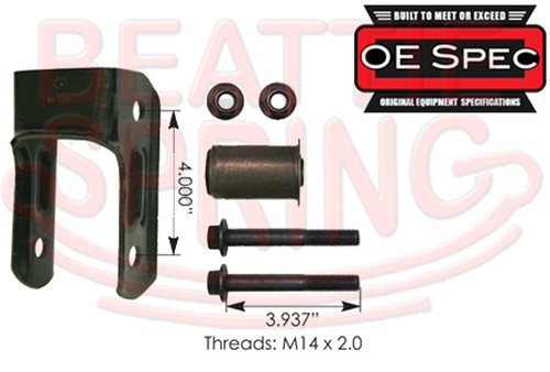 Rear Leaf Spring Shackle Kit for Blazer Jimmy Bravada Envoy OE Spec (Pair) - Picture 2 of 9