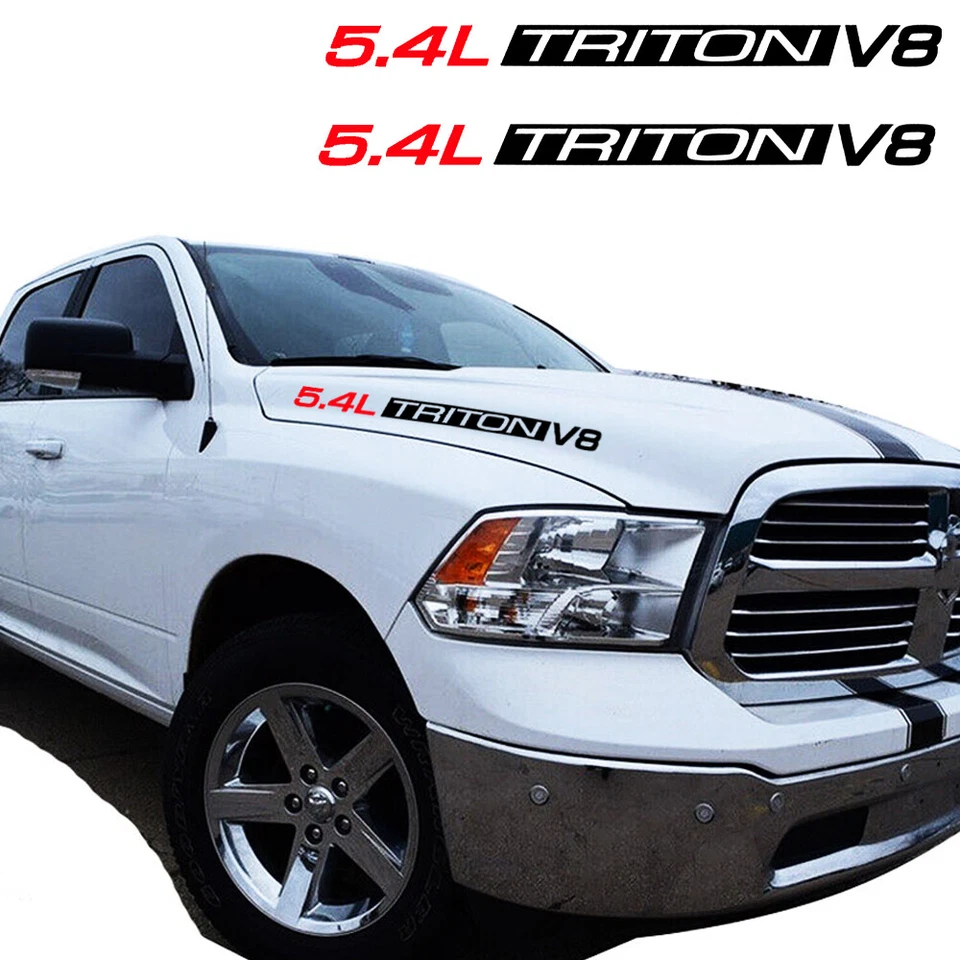 Calcomanías emblema para capó de coche Triton V8 5,4 L para Ford F150 F250 F350 Expedition 2 un. Foto 4 de 4