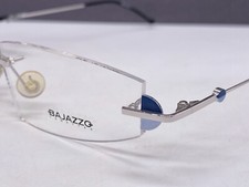 Occhiali da vista Bajazzo uomo donna senza bordi grigi rettangolari grandi XL Germany €336