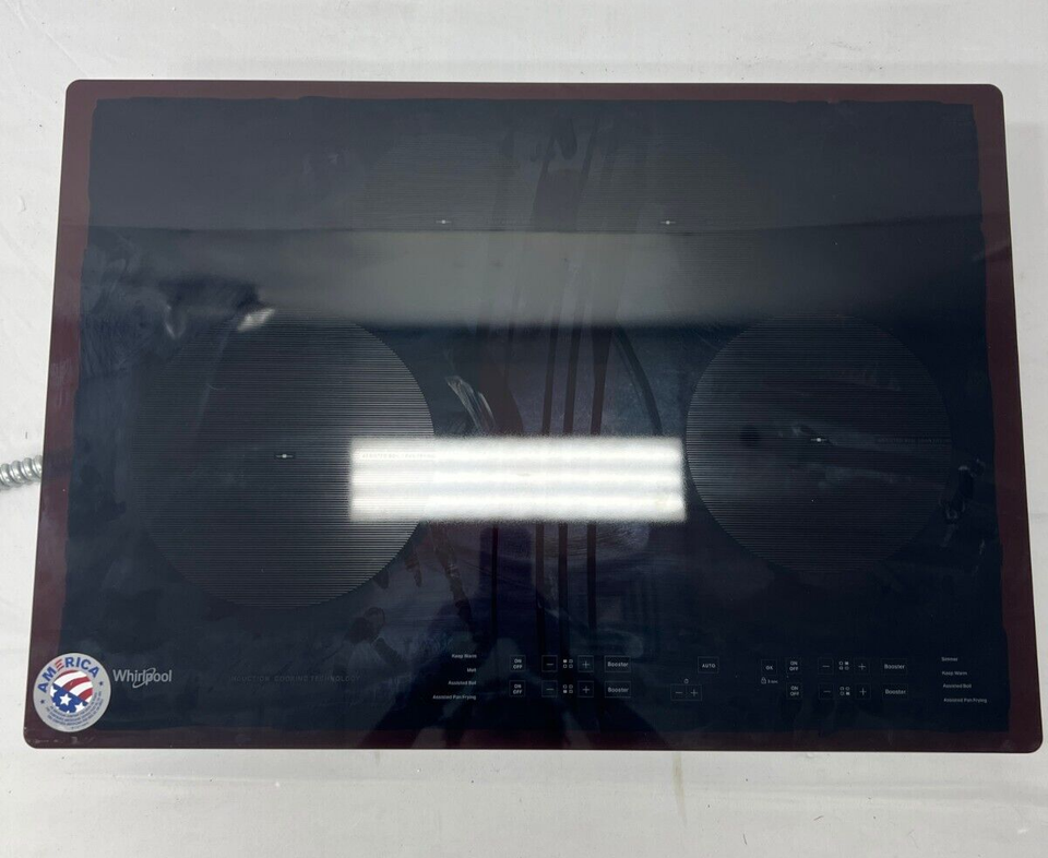 Whirlpool WCI55US0JB 30" BuiltIn Electric INDUCTION Cooktop w/ 4