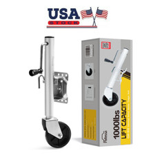 Boat Trailer Jack 1000lb Lift Capacity Bolt On Trailer Jack With Wheel For Rv Us