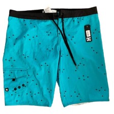 DC Skate Board Shorts Athletic Swim Wear Aqua Athletic Boys Size 29