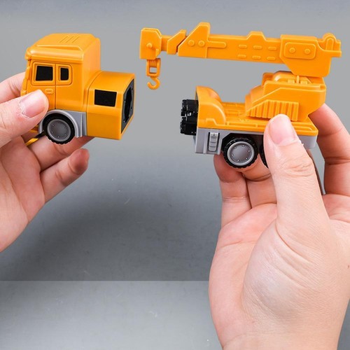 Magnetic Transform Engineering Car Assembled Toys 2024 HOT~ K7W1 - Picture 8 of 16
