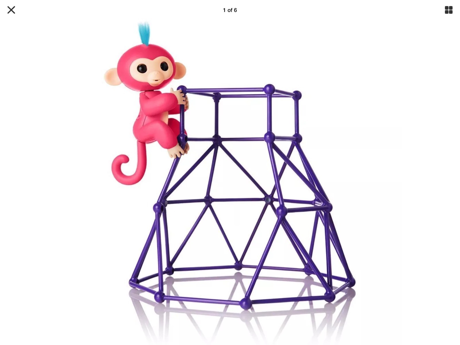 wowwee fingerlings monkey playset with two monkeys