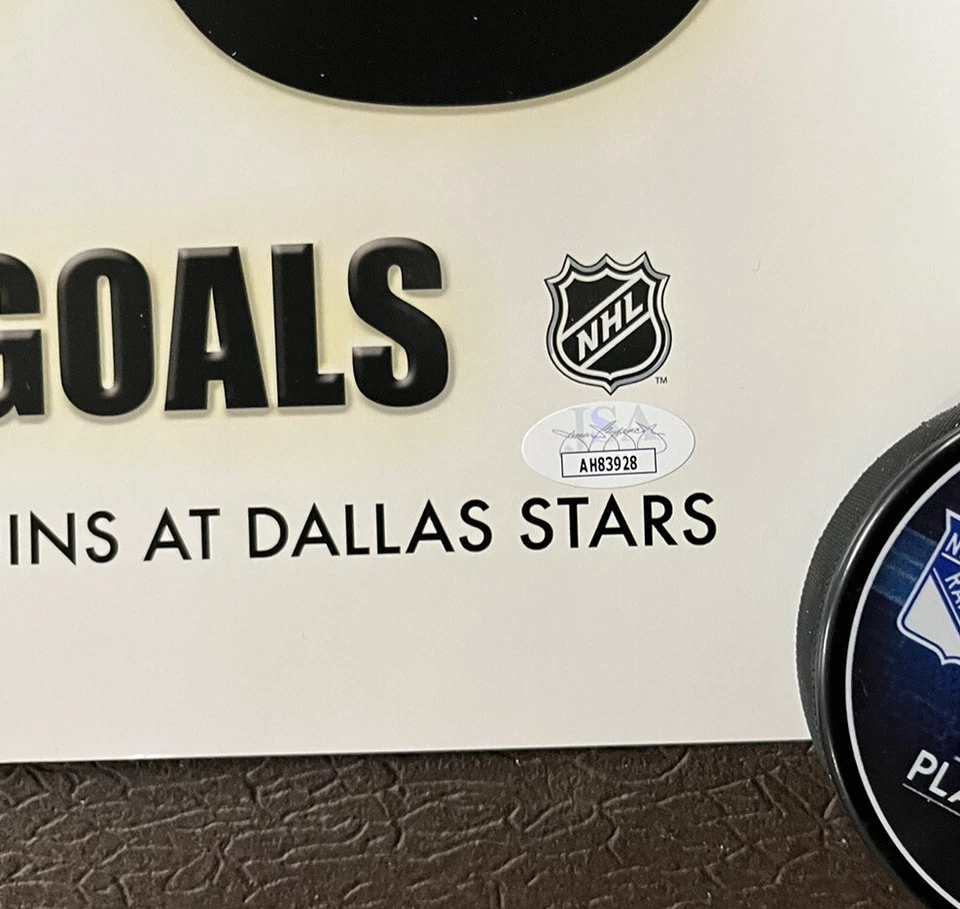 Mark Recchi 500th Goal Signed 18x24 Poster w/ JSA COA - HOF -Pittsburgh Penguins - Image 3 of 4