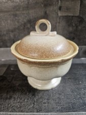 Mikasa Vintage Garden Club Sugar Bowl with Lid Stoneware Beige E8000