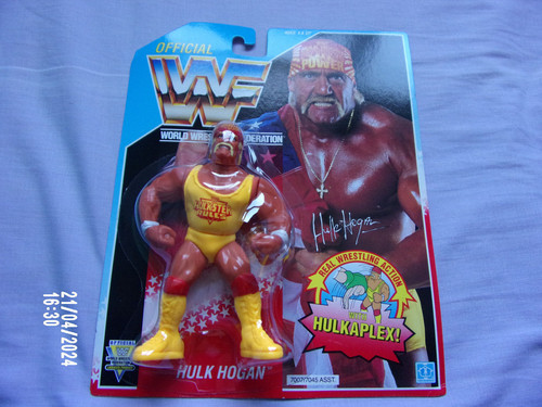 WWF Hasbro Figure - Hulk Hogan 1991 New...