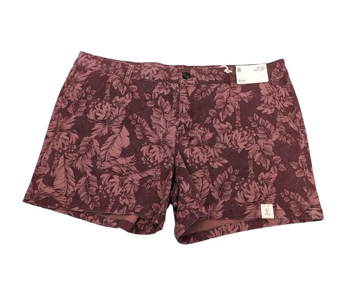 a.n.a A New Approach Women's Twill Shorts Size 18 , Tropical, 5 " Inseam