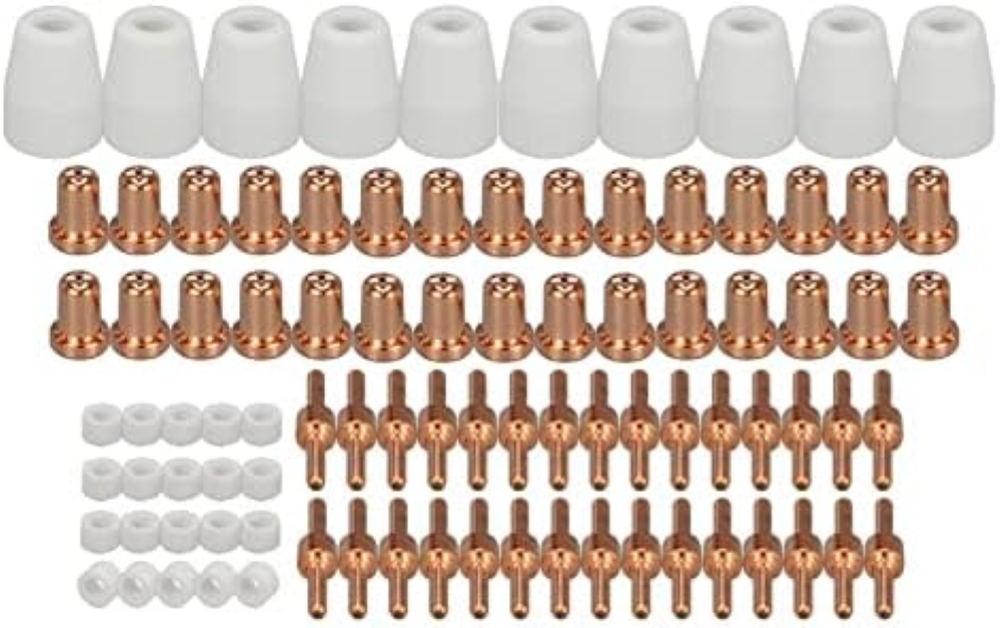 RIVERWELD 90pcs L-TEC PT-31 JG-40 WSD-LG40 Plasma Electrode 18205L Ugello 18866L