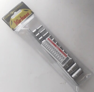 KOKEN 1/4'' SEMI DEEP SOCKET SET ( 12PCS/6PT) RS2300X/12