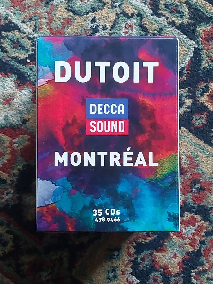 DUTOIT MONTRÉAL Decca Sound 35 Cd Box Set Classical DUTOIT MONTRÉAL Decca Sound 35 Cd Box Set Classical