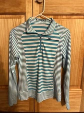 Spyder Womens 1/4 Zip Long-Sleeve Activewear Base Layer Top Pullover Sz 6