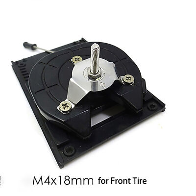Metal Spare Tire Bracket Grinding Disc RC Car Parts for Tamiya 1/14 Hercules