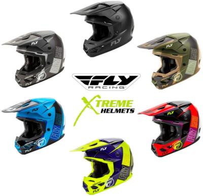 Fly Racing Kinetic Helmet 2025 Off Road Dirt Bike Lightweight ECE 22.06 XS-2XL