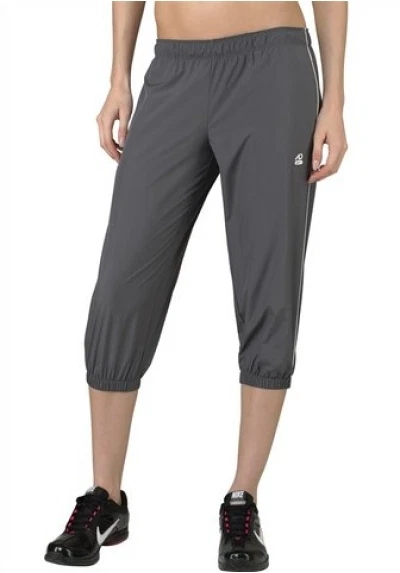 NIKE Caprihose Damen 3/4 Grau Fitness Laufen Joggen Sport Trainingshose Pants - Bild 1 von 3