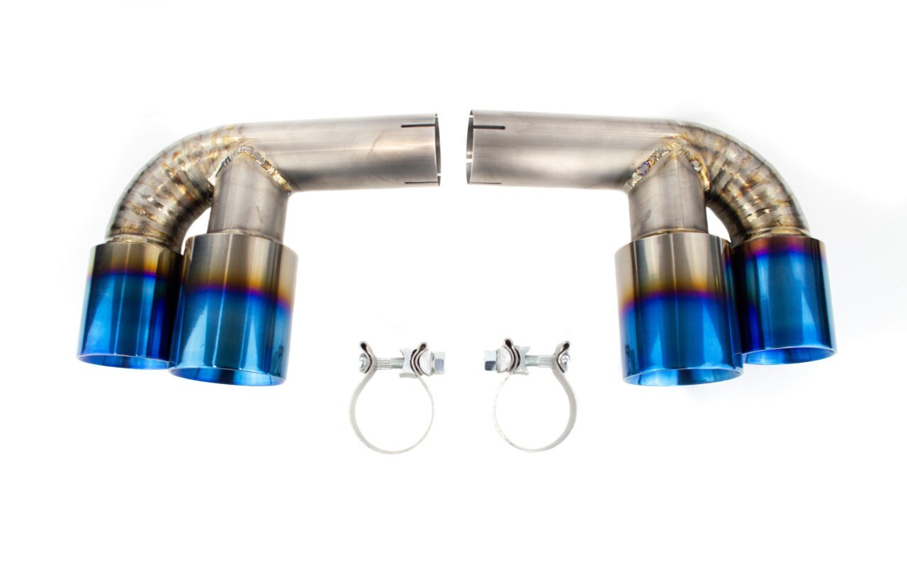 Rera C2 C4 05-08 Titanium Muffler Bypass Exhaust Quad Tip