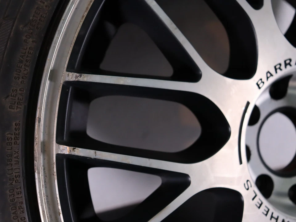 1x Barracuda Karizzma Alufelge Felge Komplettrad 8Jx18 ET38 LK 4x100/108 - Bild 2 von 4