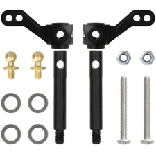 Aluminum Upright Front Knuckle Arm For Tamiya CW-01 Chassis LunchBox Grasshopper