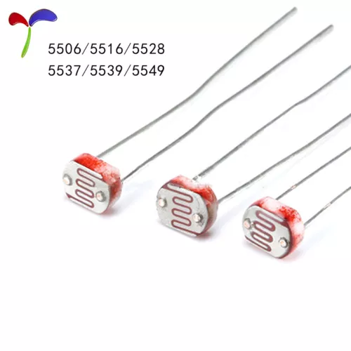 Fotowiderstand LDR 5506 - 5549 5mm Foto Resistor Photowiderstand