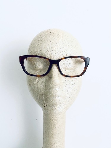 Prada Brown Tortoise Way Farer Square Glasses Orange Temple VPR 24R 52 16 140 - Picture 11 of 12