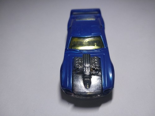 2004 HOT WHEELS RIVITED SUPERMAN Diecast Car 1:64 Blue w/Shield Logo MALAYSIA - Picture 2 of 5