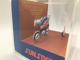 Blaster Master for the NES Nintendo Intro Screen Shadow Box Diorama Cube