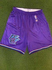90s Utah Jazz - Champion - Vintage NBA Shorts Large 