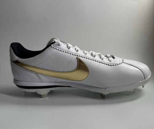 Nike Men's 12.5 Lunar Cortez LA 2022 All-Star Game Baseball Cleats CV5565-101 - Picture 3 of 9