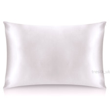 100% Mulberry Silk Pillowcase 22 Momme Anti Wrinkle Hair Skin UK TRÈSILK