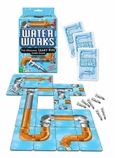 WATER WORKS Card Game LEAKY PIPE toy plumber METAL WRENCHES Classic 1970s Sealed