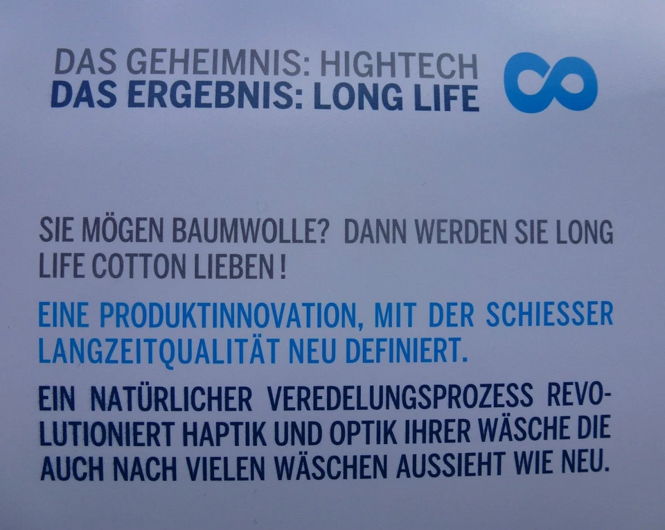 Schiesser Uomo Long Life Cotone Canottiera Slip Rio Slip Sport Shorts 4-14 Nuovo - Immagine 3 di 4