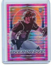 Joey Bart RC Pink Pulsar Parallel 2021 Panini Overdrive #4