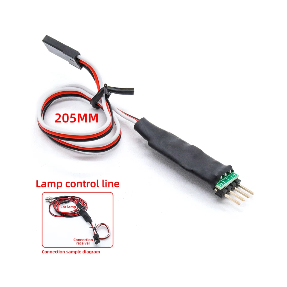 RC Hop Ups RC Receiver Light On/Off Switch Controller (Single) (205mm) - Image 2 of 2