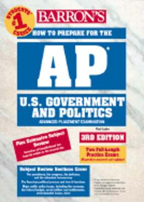 How to Prepare for the AP U.S. Government and Politics by Curt Lader: Used