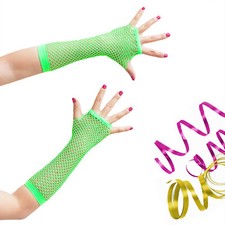 Netzhandschuhe Damen in Neon Grün  - Einheit...
