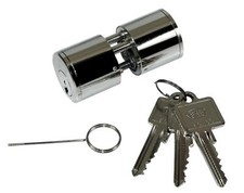 Rundzylinder /Rundschloss mit Schließnocken, BKS, Baulänge: 29/29 , alte Bauform