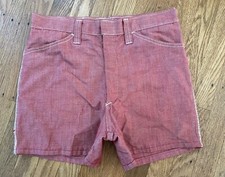 1960s INSANE Boys/mens Shorts,XS 29 Waist.13 Length.talon Zip.billy The Kid