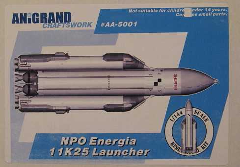 Anigrand Models 1/144 Russian NPO ENERGIA 11K25 Rocket | eBay